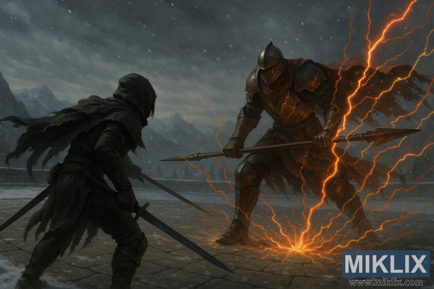 èµ¤ã¨é»è²ã®çä¹±ã®çã®ç¨²å¦»ãããããã¨é³ãç«ã¦ãä¸¡ææ§ãæ¯ãåãååé¨å£«ã´ã¡ã¤ã¯ã¨å¯¾å³ãããã©ãã¯ãã¤ãæ¦å£«ã®ãªã¢ã«ãªãã¼ã¯ãã¡ã³ã¿ã¸ã¼ç»ã