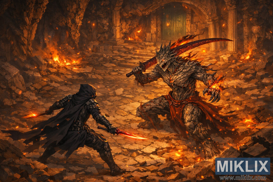 Elden Ring áá¾á¬ áá®á¸áá±á¬ááºáá±áá²á· áá°áá²áá¾á¬ Ancient Dragon-Man áá²á· ááá¯ááºááá¯ááºáá±áá²á· Tarnished in Black Knife áá¶áá»ááºáá¬áá²á· Isometric anime áá¯á¶á
á¶ fan artá Elden Ring áá¾á¬ áá®á¸áá±á¬ááºáá±áá²á· áá°áá²áá¾á¬ Ancient Dragon-Man áá²á· ááá¯ááºááá¯ááºáá±áá²á· Tarnished in Black Knife áá¶áá»ááºáá¬áá²á· Isometric anime áá¯á¶á
á¶ fan artá