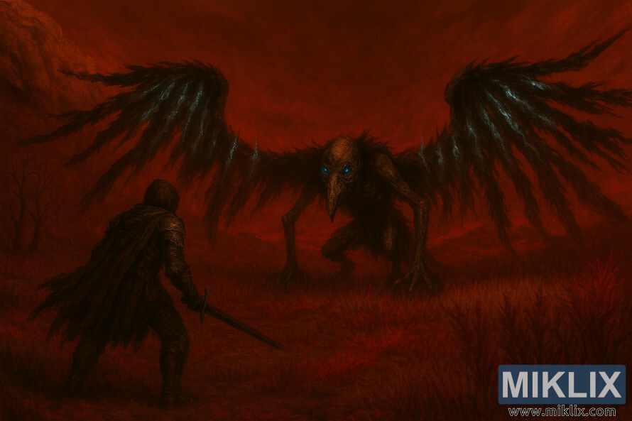 ååå®é£æ ¼çåäººç»ä½ï¼æç»äºèº«çé»åçç²çå è½èå¨ç»¯çº¢çå¯å©å¾·æ¯è§ä¸­ä¸æ­»äº¡ä»ªå¼é¸å¯¹å³çåºæ¯ã