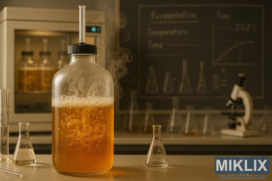 ÙØ®ÙØ± Ø²Ø¬Ø§Ø¬Ù Ø¨Ù Ø³Ø§Ø¦Ù Ø°ÙØ¨Ù Ø§ÙÙÙÙ ÙÙ ÙØ®ØªØ¨Ø± ÙØ¶Ø§Ø¡ Ø¬ÙØ¯ÙØ§.