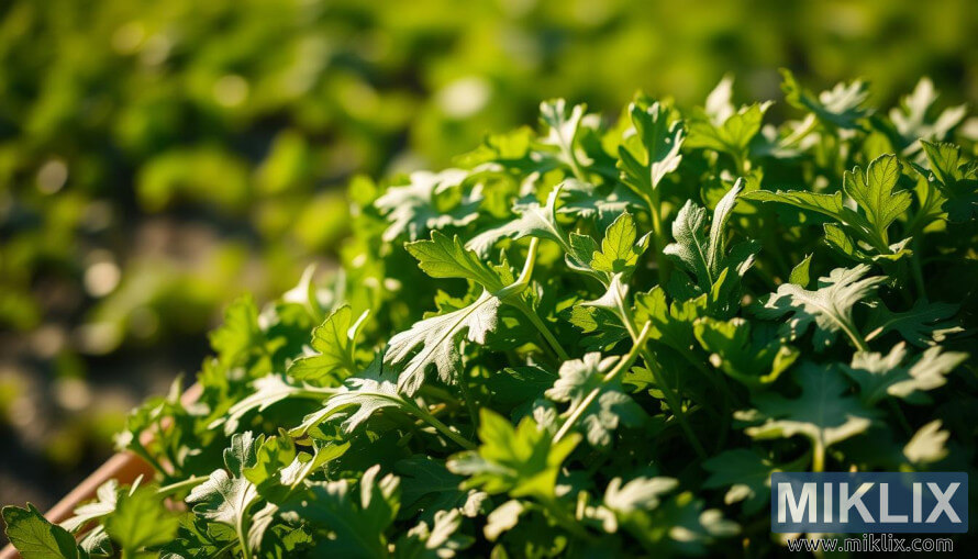 Sıcak ıÅık, canlı dokular ve canlı yeÅillikler eÅliÄinde taze roka yapraklarının yakın çekimi, bahçe arka planı. Sıcak ıÅık, canlı dokular ve canlı yeÅillikler eÅliÄinde taze roka yapraklarının yakın çekimi, bahçe arka planı.