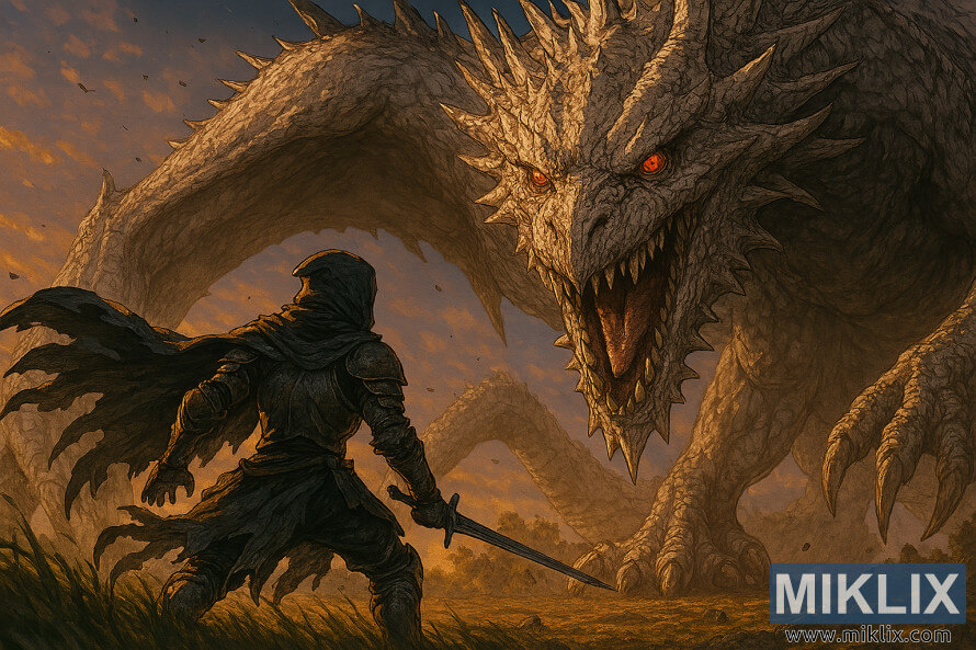 Ð¤Ð°Ð½-Ð°ÑÑ Ð² ÑÑÐ¸Ð»Ðµ Ð°Ð½Ð¸Ð¼Ðµ, Ð¸Ð·Ð¾Ð±ÑÐ°Ð¶Ð°ÑÑÐ¸Ð¹ ÐÐ¾ÑÑÑÐºÐ½ÐµÐ²ÑÐµÐ³Ð¾ Ð² Ð´Ð¾ÑÐ¿ÐµÑÐ°Ñ Ð§ÐµÑÐ½Ð¾Ð³Ð¾ ÐÐ¾Ð¶Ð°, ÑÑÐ¾ÑÑÐµÐ³Ð¾ Ð»Ð¸ÑÐ¾Ð¼ Ðº Ð»Ð¸ÑÑ ÑÐ¾ Ð¡ÑÐ°ÑÑÐ¸Ð¼ ÐÑÐ°ÐºÐ¾Ð½Ð¾Ð¼ ÐÑÐµÐ¹Ð¾Ð»Ð»Ð¾Ð¼ Ð² ÐÑÐ°ÐºÐ¾Ð½ÑÐµÐ¼ ÐÑÑÐ³Ð°Ð½Ðµ.