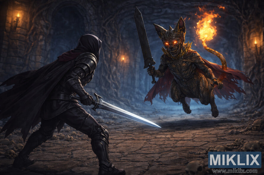 æ¦éã®ç´åãã¯ãªãããã å°ä¸å¢å°ã®ä¸­ã§ãçããå°¾ãæã¤è¿ãã®æµ®éããã¨ã«ãããªã¼åè¬çªç¬ã¨å¯¾å³ããå£ãæ¯ããããã¿ã¼ããã·ã¥ããæããã¢ãã¡é¢¨ã®ãã¡ã³ã¢ã¼ãã