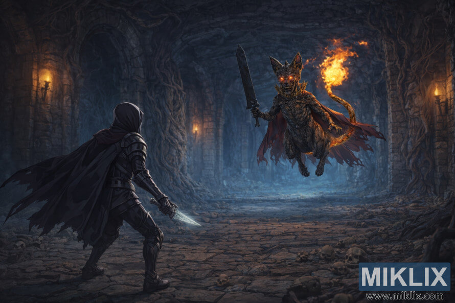 æ¦éã®ç´åãã¯ãªãããã å°ä¸å¢å°ã®ä¸­ã§ããã©ãã¯ãã¤ãã®é§ãèº«ã«çããæ±ããèãã¡ããå£ã¨çããå°»å°¾ãæã¡ãæµ®ããã§ããã¨ã«ãããªã¼åè¬çªç¬ã¨å¯¾å³ãããã¢ãã¡é¢¨ã®ã¯ã¤ãã·ã¼ã³ã