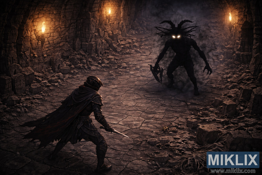 ì ëë©ì´ì ì¤íì¼ì í¬ìí¸ì´ë©°, ë±ê° í¬ì ìì ì¼ë¡ ííëì´ ê²ì ì¹¼ ê°ì·ì ìì íë½í ìê° íë¶ë¡ ë°íì§ ìì¡° ì§í ë¬ì§ìì ë¬ì§ì ê·¸ë¦¼ìì ëì¹íë ëª¨ìµì ë³´ì¬ì¤ëë¤.