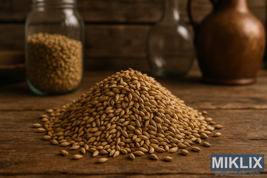 ÐÑÑÐ¿Ð½Ð¸Ð¹ Ð¿Ð»Ð°Ð½ Ð½ÐµÐ²ÐµÐ»Ð¸ÐºÐ¾Ñ ÐºÑÐ¿ÐºÐ¸ Ð·ÐµÑÐµÐ½ ÑÐ¾Ð»Ð¾Ð´Ñ Ð±Ð»ÑÐ´Ð¾Ð³Ð¾ ÐµÐ»Ñ Ð½Ð° Ð´ÐµÑÐµÐ²'ÑÐ½Ð¾Ð¼Ñ ÑÑÐ¾Ð»Ñ Ð· ÑÐ¾Ð·Ð¼Ð¸ÑÐ¸Ð¼ Ð¾Ð±Ð»Ð°Ð´Ð½Ð°Ð½Ð½ÑÐ¼ Ð´Ð»Ñ Ð´Ð¾Ð¼Ð°ÑÐ½ÑÐ¾Ð³Ð¾ Ð¿Ð¸Ð²Ð¾Ð²Ð°ÑÑÐ½Ð½Ñ Ð½Ð° Ð·Ð°Ð´Ð½ÑÐ¾Ð¼Ñ Ð¿Ð»Ð°Ð½Ñ.