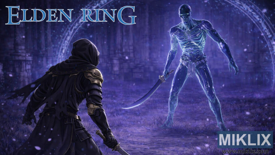 Fan art of Elden Ring battle between Black Knife armor player and Onyx Lord in Royal Grave Evergaol Fan art of Elden Ring battle between Black Knife armor player and Onyx Lord in Royal Grave Evergaol
