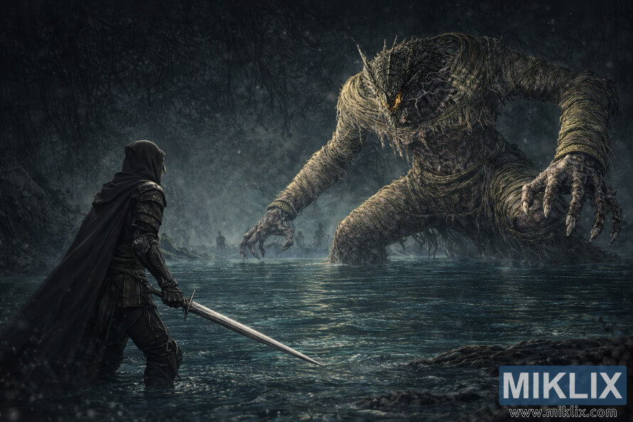 ì´ë¡ê³  ëª½íì ì¸ ì¥ë©´ì¼ë¡, ì¼ìª½ìë íëì¬ëê° ê²ì íëë¥´ë©° ìì¸ì ê°ìì ë¹ì¤íë¼ì ê±°ëí ëëê³¤í¨ ë³ì¬ë¥¼ ë§ì£¼ë³´ê³  ìë ëª¨ìµì´ ë¤ìì ë¬ì¬ëì´ ìë¤.