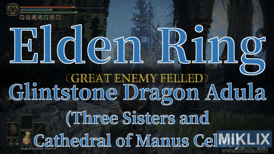 Elden Ring screenshot showing Glintstone Dragon Adula defeated. Elden Ring screenshot showing Glintstone Dragon Adula defeated.