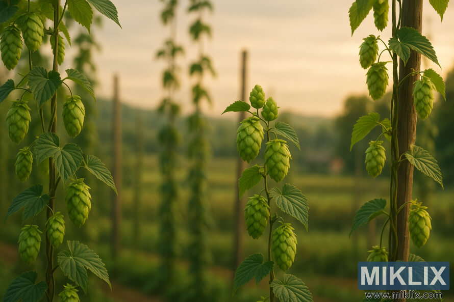 Ð¥Ð¼ÐµÐ»ÐµÐ²Ð°Ñ Ð¿Ð»Ð°Ð½ÑÐ°ÑÐ¸Ñ Ð½Ð° Ð·Ð°ÐºÐ°ÑÐµ: Ð½Ð° Ð¿ÐµÑÐµÐ´Ð½ÐµÐ¼ Ð¿Ð»Ð°Ð½Ðµ â Ð´ÐµÑÐ°Ð»ÑÐ½Ð¾ Ð¿ÑÐ¾ÑÐ°Ð±Ð¾ÑÐ°Ð½Ð½ÑÐµ Ð·ÐµÐ»ÐµÐ½ÑÐµ ÑÐ¸ÑÐºÐ¸ ÑÐ¼ÐµÐ»Ñ, Ð½Ð° Ð·Ð°Ð´Ð½ÐµÐ¼ â Ð¼ÑÐ³ÐºÐ¸Ð¹, ÑÐ°Ð·Ð¼ÑÑÑÐ¹ Ð¿ÐµÐ¹Ð·Ð°Ð¶.