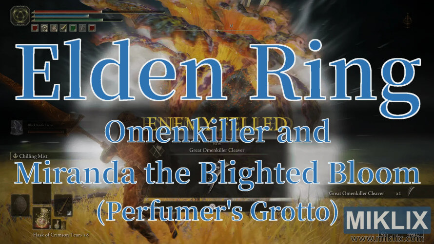 Elden Ring screenshot showing Omenkiller and Miranda defeated in Perfumer’s Grotto. Elden Ring screenshot showing Omenkiller and Miranda defeated in Perfumer’s Grotto.