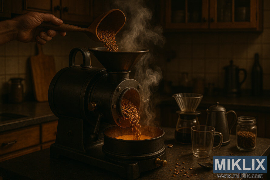 Vintage καÏεÏιÎÏα Ïε ÏκοÏεινή κοÏ
ζίνα με ÏήÏιμο κÏκκÏν βÏÎ½Î·Ï ÎºÎ±Î¹ αÏÎ¼Ï ÏοÏ
ανεβαίνει Ïε ζεÏÏή λάμÏη. Vintage καÏεÏιÎÏα Ïε ÏκοÏεινή κοÏ
ζίνα με ÏήÏιμο κÏκκÏν βÏÎ½Î·Ï ÎºÎ±Î¹ αÏÎ¼Ï ÏοÏ
ανεβαίνει Ïε ζεÏÏή λάμÏη.