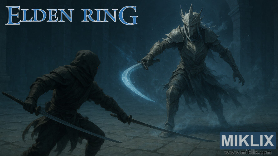 Fan art of a Black Knife assassin battling the Ancient Hero of Zamor in a frost-filled stone hall. Fan art of a Black Knife assassin battling the Ancient Hero of Zamor in a frost-filled stone hall.