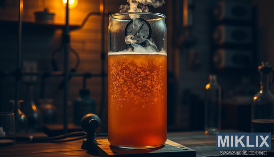 Ø¸Ø±Ù Ø´ÛØ´ÙâØ§Û Ø¨Ø§ ÙØ§ÛØ¹ Ú©ÙØ±Ø¨Ø§ÛÛ Ø±ÙÚ¯Ù Ø¯Ø± Ø­Ø§Ù Ø¬ÙØ´ÛØ¯Ù Ø¯Ø± Ø¢Ø²ÙØ§ÛØ´Ú¯Ø§ÙÛ Ú©ÙâÙÙØ±Ø ØªØ®ÙÛØ± Ø¢Ø¨Ø¬ÙÛ BE-134 Ø±Ø§ ÙØ´Ø§Ù ÙÛâØ¯ÙØ¯.